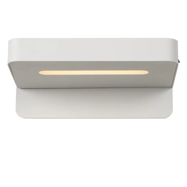 Lucide ATKIN - Lampe de chevet / Applique mural - LED - 1x6W 3000K - Point de rechargement USB - Blanc - DETAIL 1